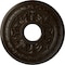 Ekena Millwork Baltimore Ceiling Medallion (Fits Canopies up to 5 1/2"), 15 3/8"OD x 4 1/4"ID x 1 1/2"P, Bronze CM15BABZS - alternate 1